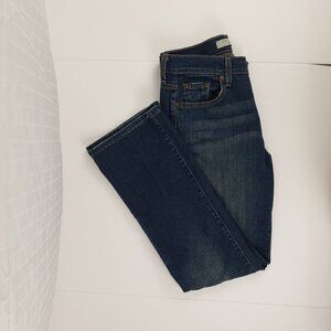 Levis 6 Short Bootcut 515 Blue Wash Women Jeans Denim Petite